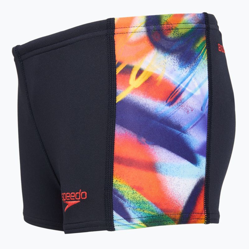 Vaikiški maudymosi šortai Speedo Digital Panel Aquashort true navy/watermelon/bitter lime 3