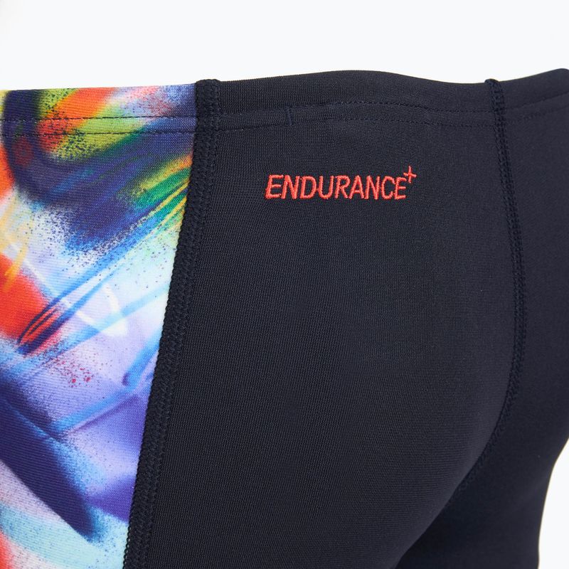 Vaikiški maudymosi šortai Speedo Digital Panel Aquashort true navy/watermelon/bitter lime 4