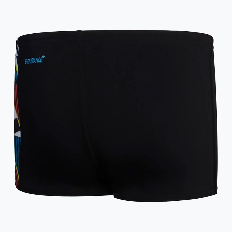 Vaikiškos maudymosi trumpikės Speedo Digital Panel black/white/watermelon 2