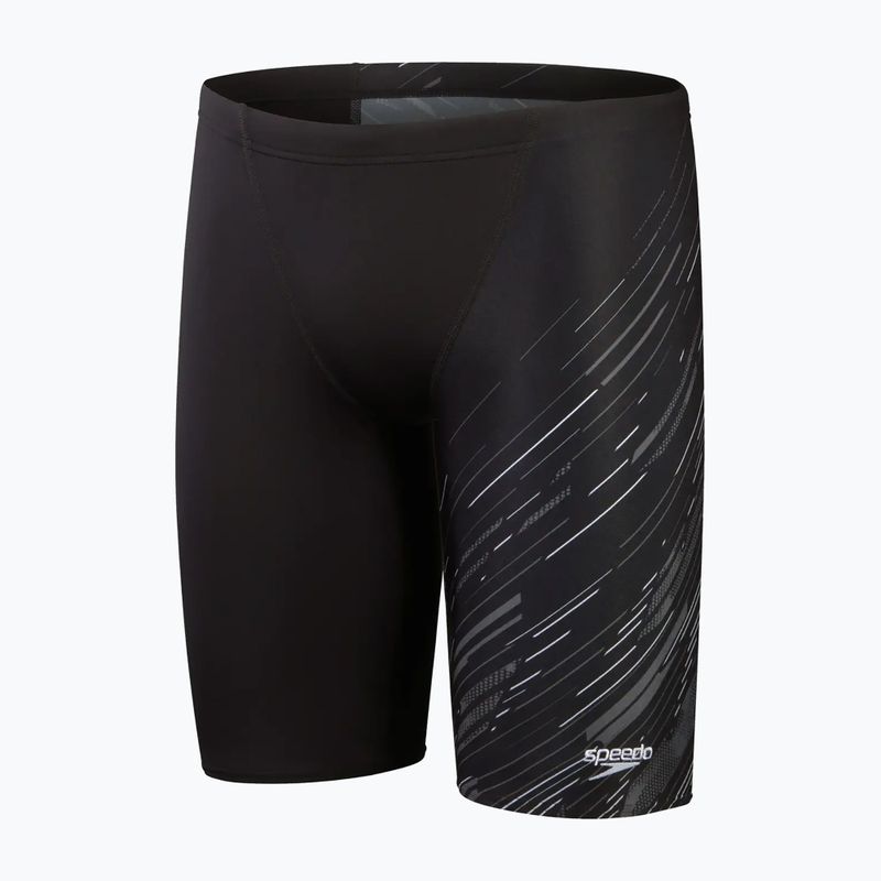 Vyriški maudymosi šortai Speedo Hyperboom V-Cut black/usa charcoal/white