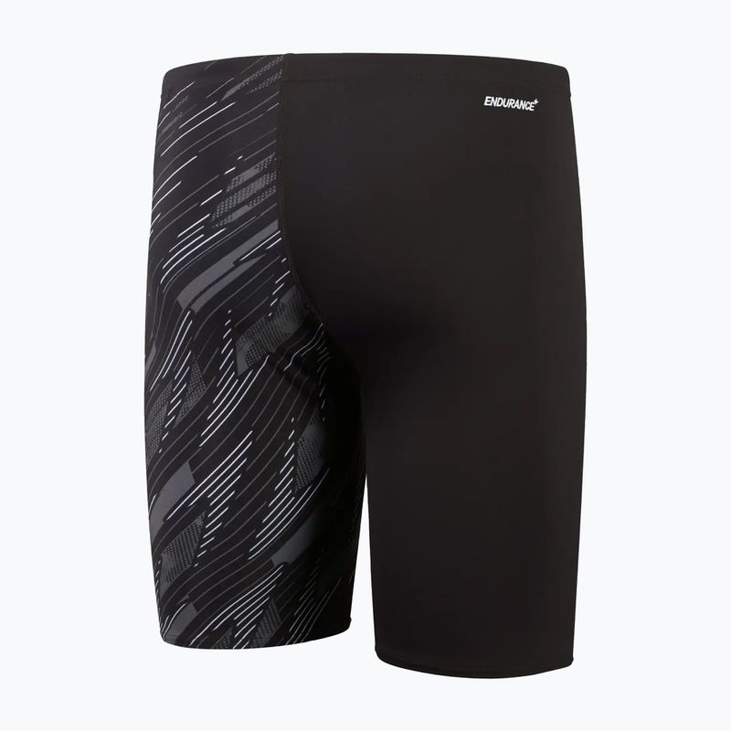 Vyriški maudymosi šortai Speedo Hyperboom V-Cut black/usa charcoal/white 2