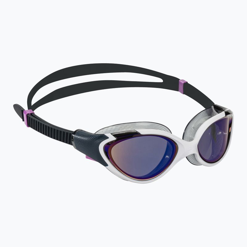 Plaukimo akiniai Speedo Biofuse 2.0 Mirror white/true navy/sweet purple