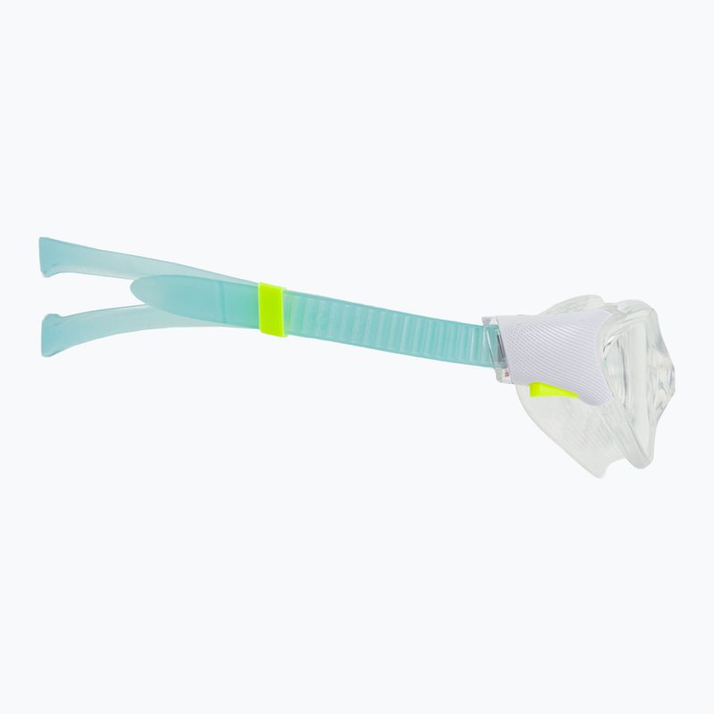 Moteriški plaukimo akiniai Speedo Biofuse 2.0 clear / white / marine blue / clear 3