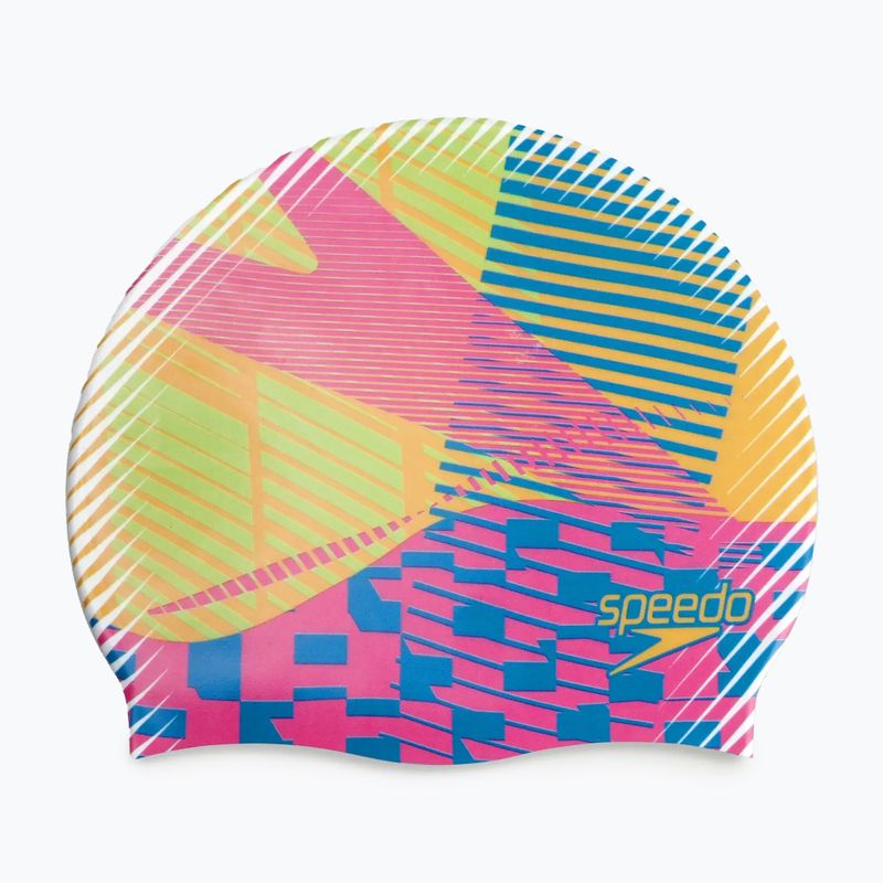 Plaukimo kepuraitė Speedo Digital Printed abstract 2
