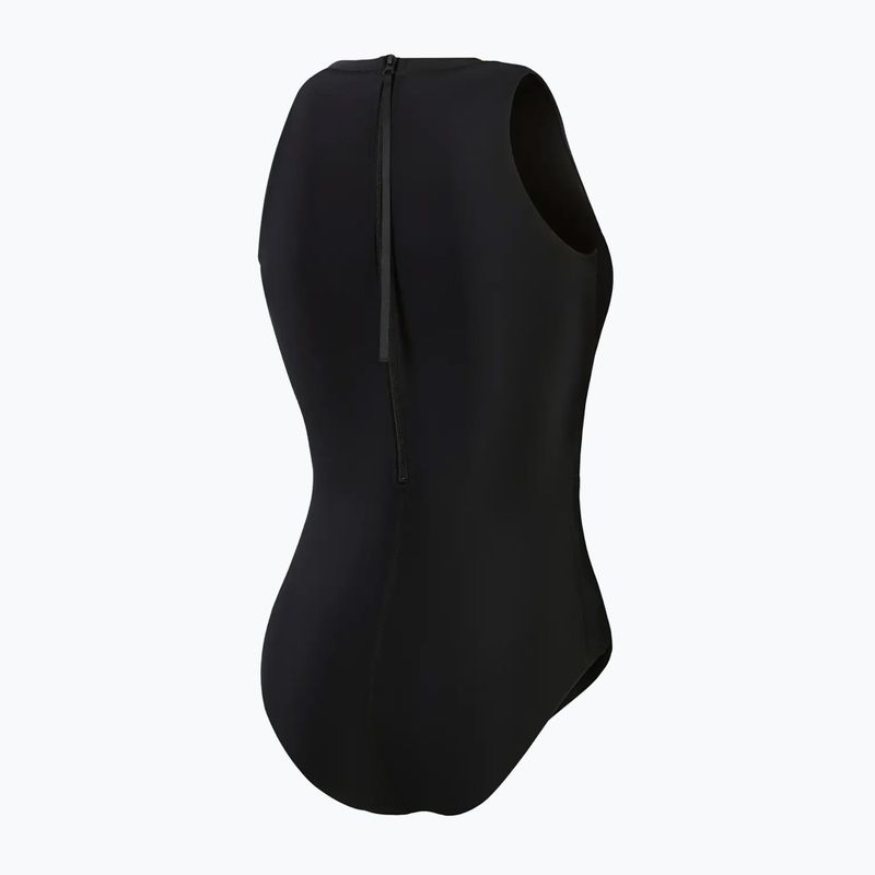 Moteriškas vientisas plaukimo kostiumas Speedo Hydrasuit black/white 3