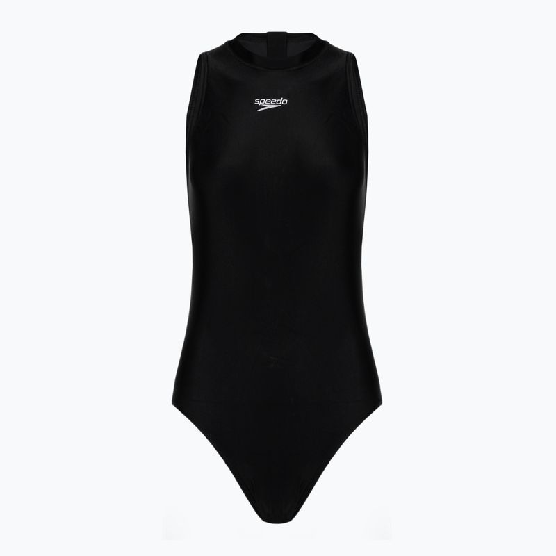 Moteriškas vientisas plaukimo kostiumas Speedo Hydrasuit black/white