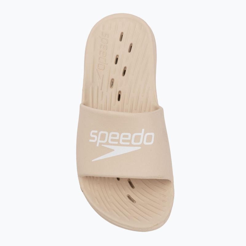 Moteriškos šlepetės Speedo Slide AF šviesiai rudos spalvos 5