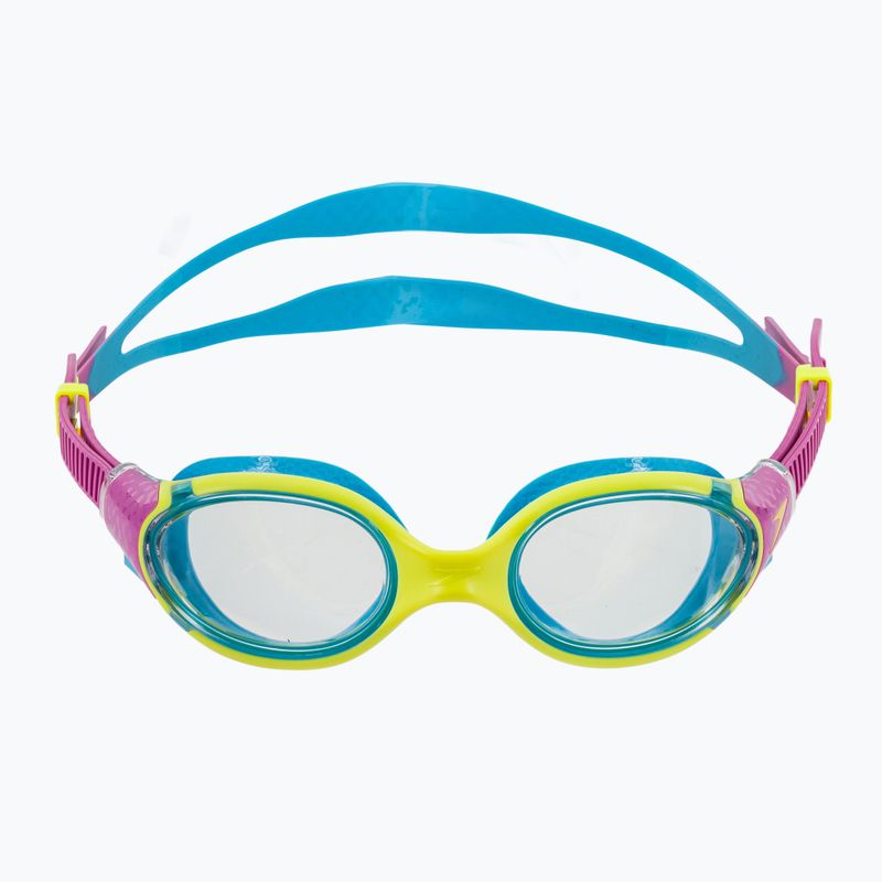 Vaikiški plaukimo akinia Speedo Biofuse 2.0 lemon drizzle/kiki pink/picton blue 2