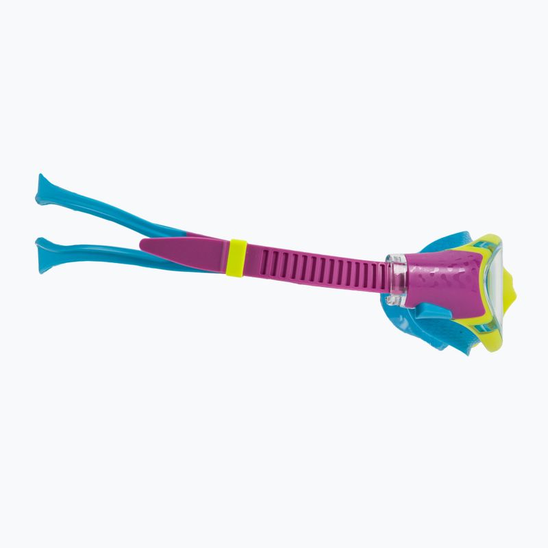 Vaikiški plaukimo akinia Speedo Biofuse 2.0 lemon drizzle/kiki pink/picton blue 3