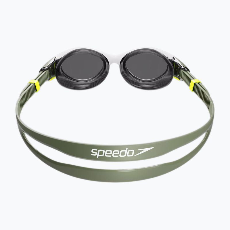 Moteriški plaukimo akiniai Speedo Biofuse Polarised 2.0 country green/hyper yellow/white 3