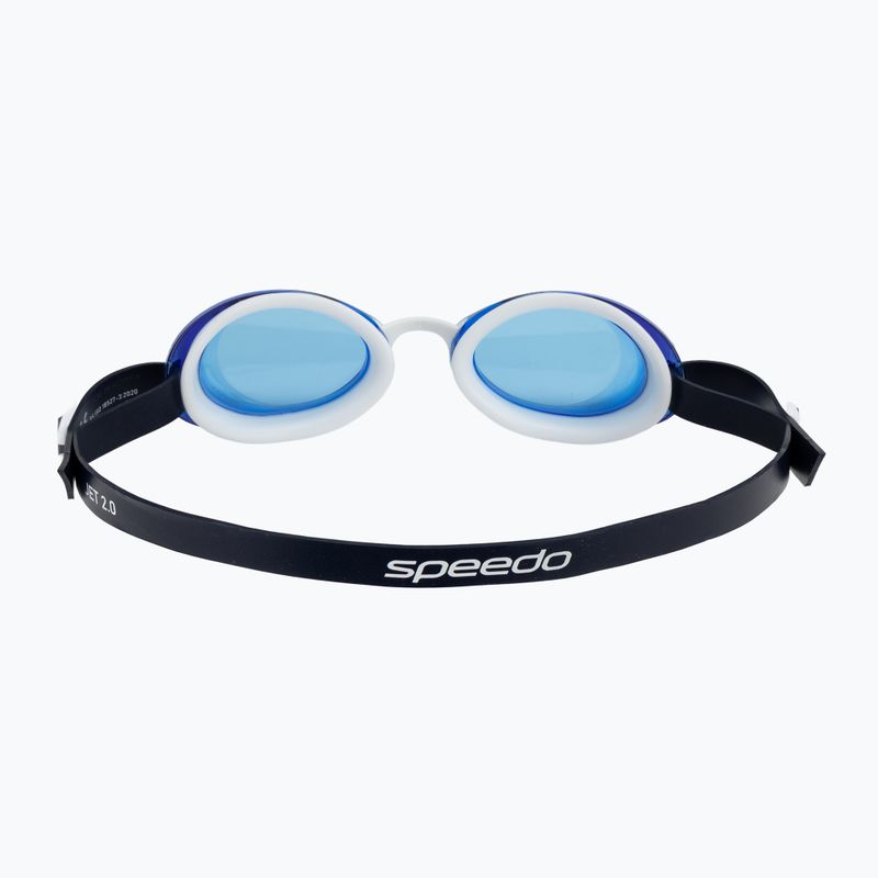 Plaukimo akiniai Speedo Jet 2.0 bondi blue/white/true navy 4