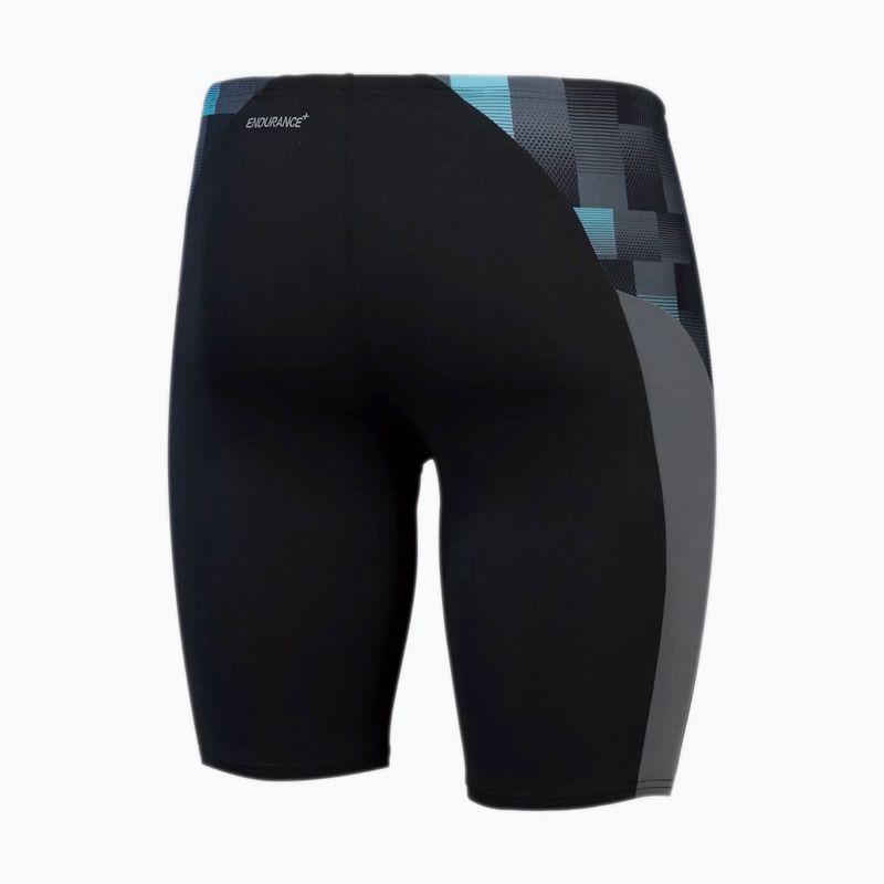 Vyriški plaukimo šortai Speedo Endurance+ MAX Splice Jammer black/usa charcoal/marine 2