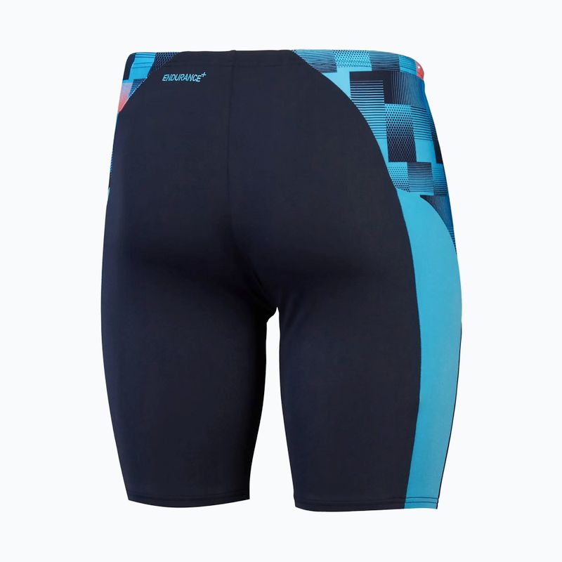 Vyriški plaukimo šortai Speedo Endurance+ MAX Splice Jammer true navy/picton blue/siren red 2