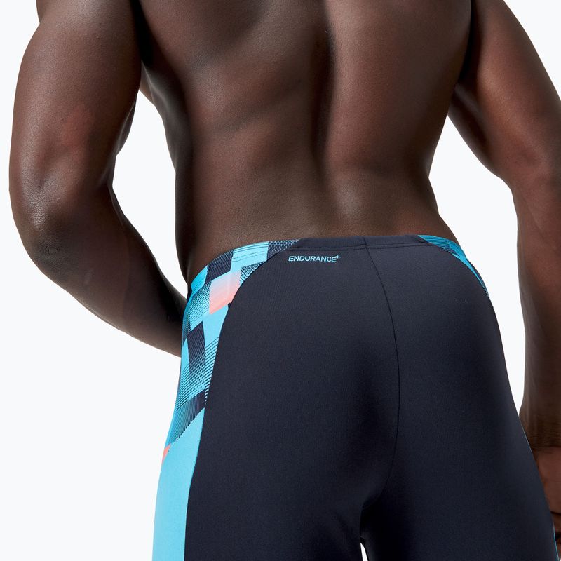 Vyriški plaukimo šortai Speedo Endurance+ MAX Splice Jammer true navy/picton blue/siren red 9