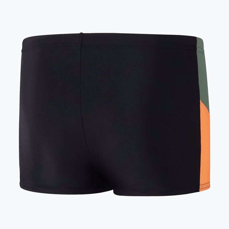 Vaikiškos plaukimo trumpikės Speedo Dive Aquashort black/country green/nectarine 2