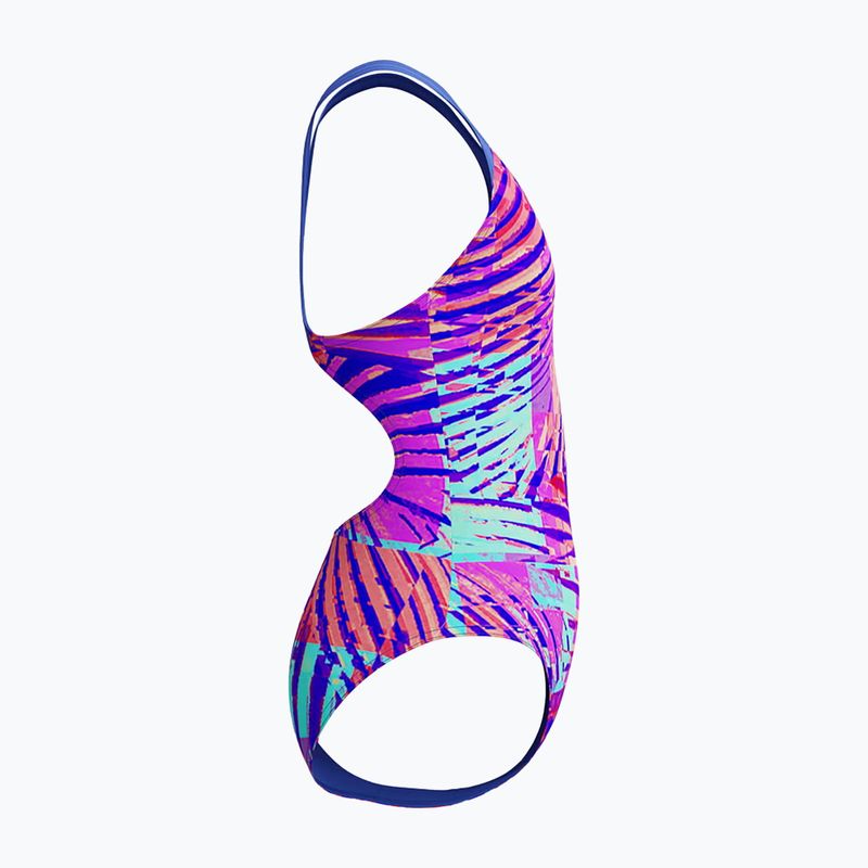 Vaikiškas vientisas maudymosi kostiumėlis Speedo Digital Allover Splashback cobalt pop 4