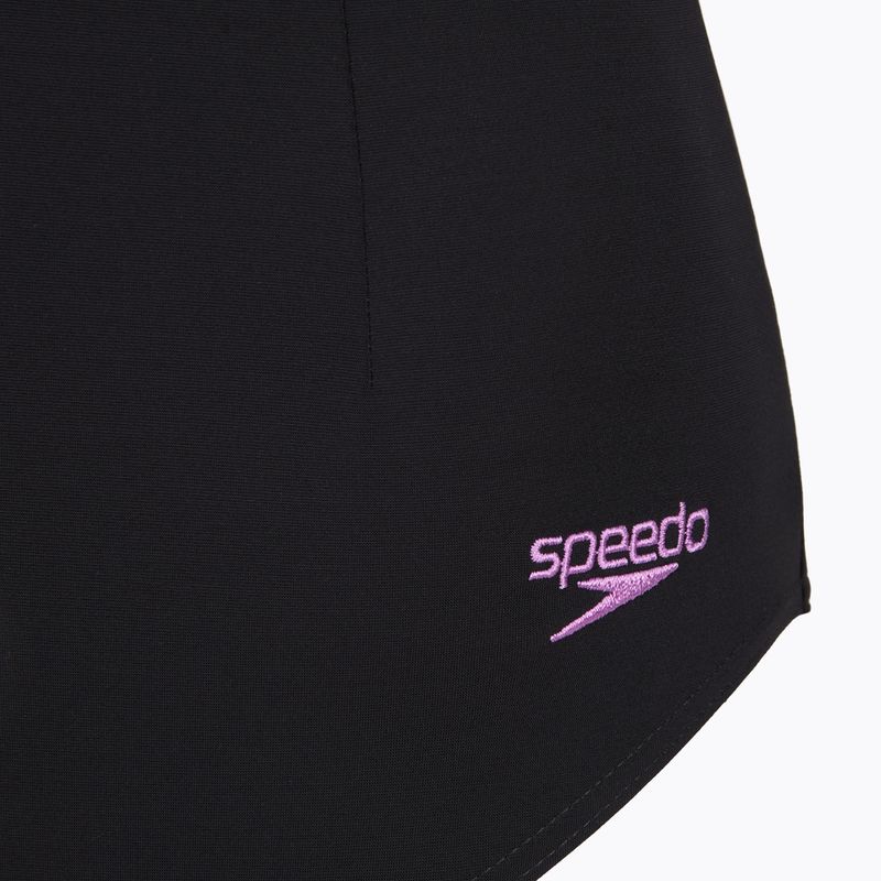 Moteriškas vientisas maudymosi kostiumėlis Speedo Shaping Crossback neon violet 3