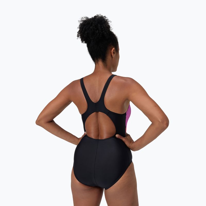 Moteriškas vientisas maudymosi kostiumėlis Speedo Colourblock 2.0 neon violet 3