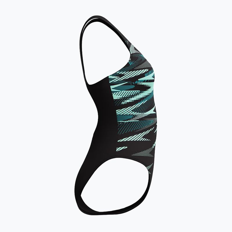 Moteriškas vientisas maudymosi kostiumėlis Speedo Hyperboom Placement Muscleback dark teal 7