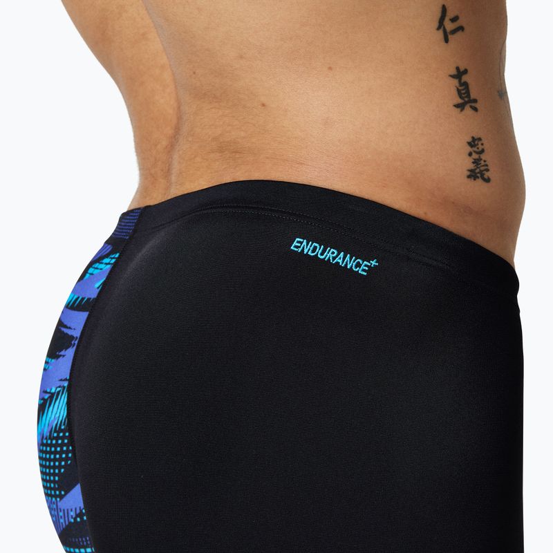 Vyriški plaukimo šortai Speedo HyperBoom V-Cut Jammer black/cobalt pop 4