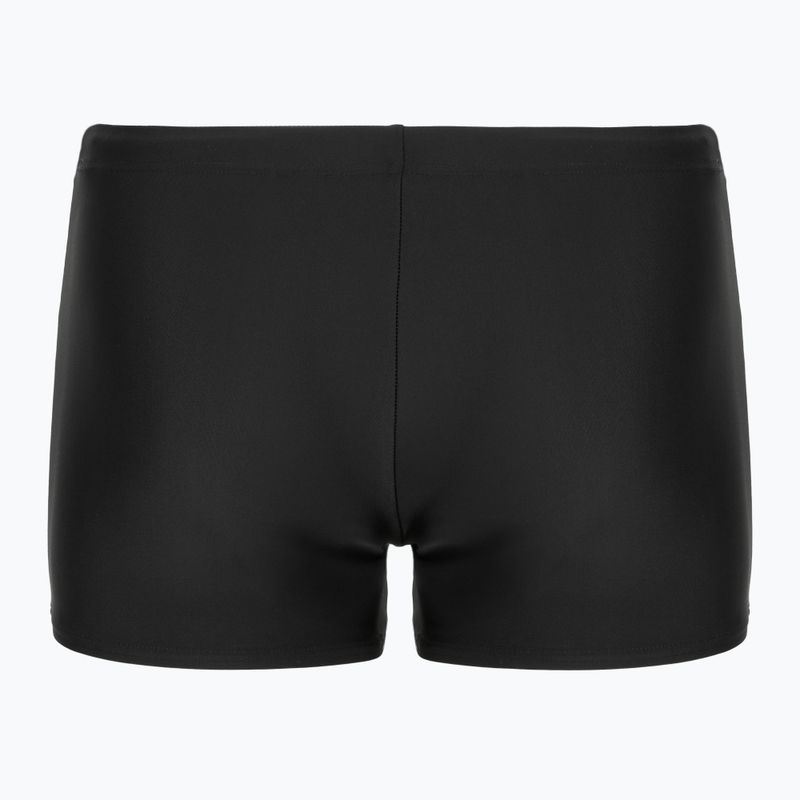 Vyriškos plaukimo trumpikės Speedo Medley Logo Aquashort black/hyper yellow 2
