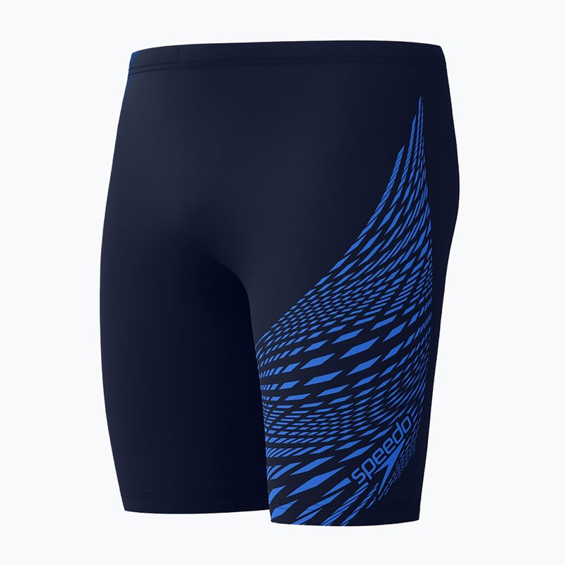 Vyrų plaukimo jameriai Speedo Medley Logo Jammer navy/cobalt pop 3