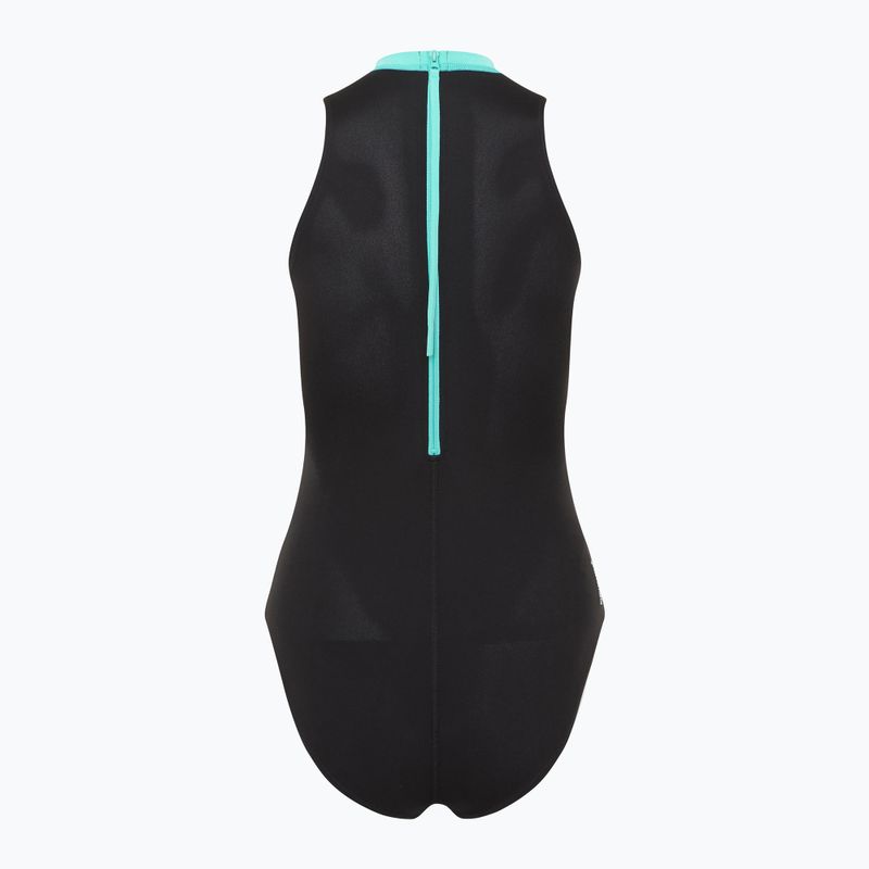 Moteriškas vientisas plaukimo kostiumas Speedo Printed Hydrasuit speedo black 2