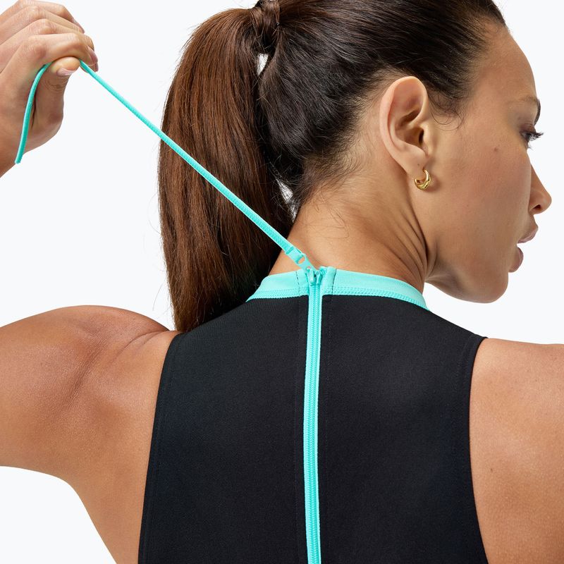 Moteriškas vientisas plaukimo kostiumas Speedo Printed Hydrasuit speedo black 6