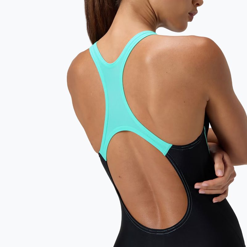 Moteriškas vientisas maudymosi kostiumėlis Speedo Medley Logo Medalist arctic glass 10