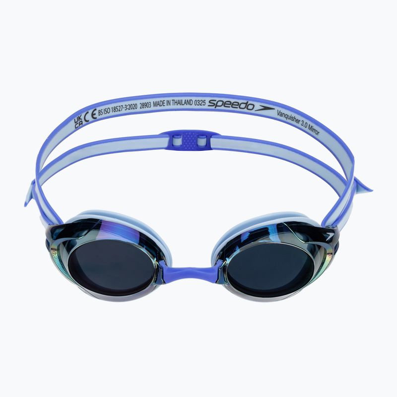 Plaukimo akiniai Speedo Vanquisher 3.0 Mirrored hawaiian sky / cobalt / iris mirror 2