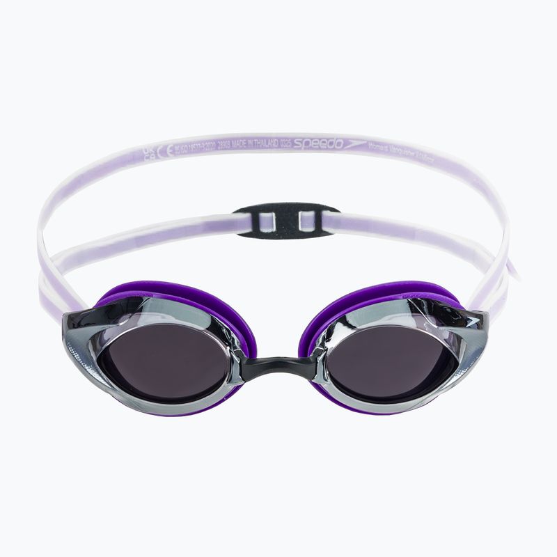 Moteriški plaukimo akiniai Speedo Vanquisher 3.0 Mirrored purple haze/iris/silver mirror 2