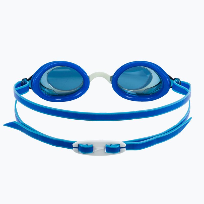 Vaikiški plaukimo akiniai Speedo Vanquisher 3.0 Mirror cobalt pop / cobalt / gold mirror 4