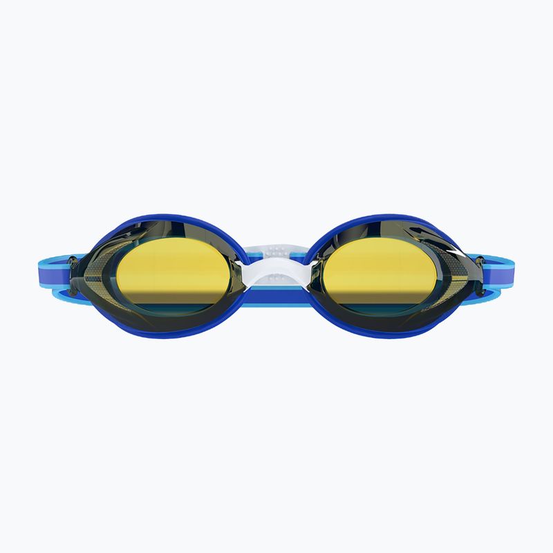 Vaikiški plaukimo akiniai Speedo Vanquisher 3.0 Mirror cobalt pop / cobalt / gold mirror 2