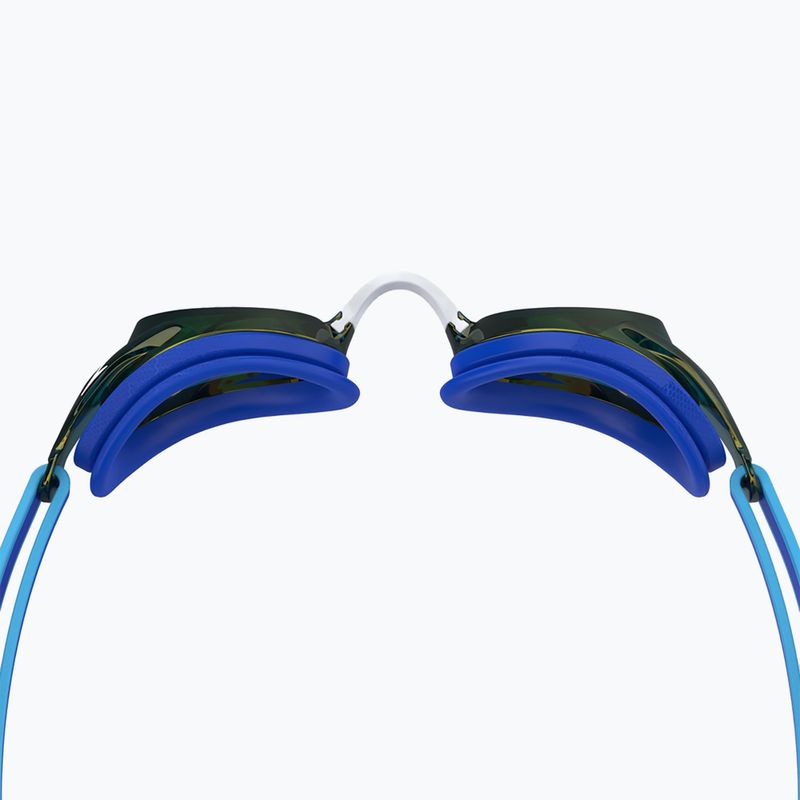 Vaikiški plaukimo akiniai Speedo Vanquisher 3.0 Mirror cobalt pop / cobalt / gold mirror 3