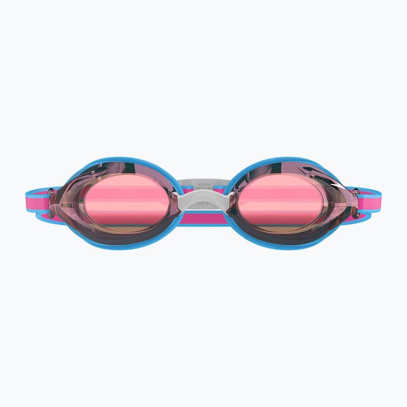 Vaikiški plaukimo akiniai Speedo Vanquisher 3.0 Mirror picton blue/vermillion/gold mirror 2