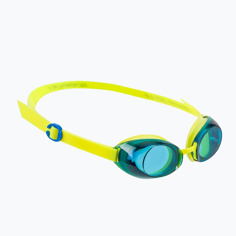 Vaikiški plaukimo akiniai Speedo Jet 2.0 empire yellow / neon blue