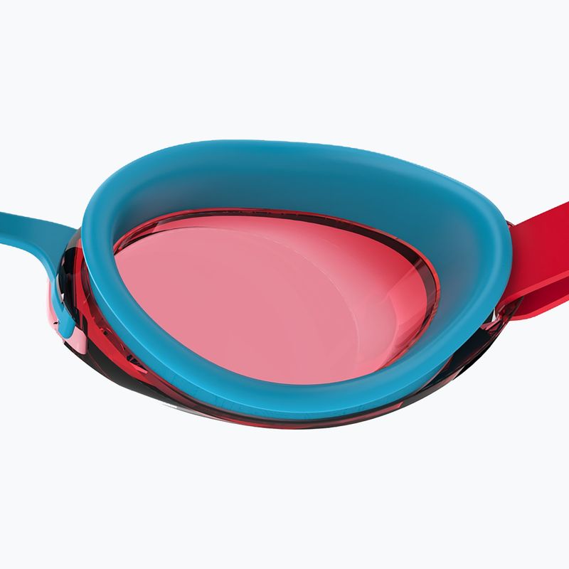 Vaikiški plaukimo akiniai Speedo Jet 2.0 turquoise / lava red 6
