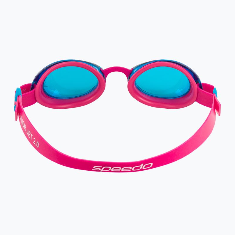 Vaikiški plaukimo akiniai Speedo Jet 2.0 electric pink / azure blue 4
