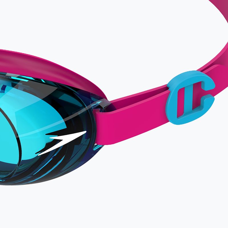 Vaikiški plaukimo akiniai Speedo Jet 2.0 electric pink / azure blue 4