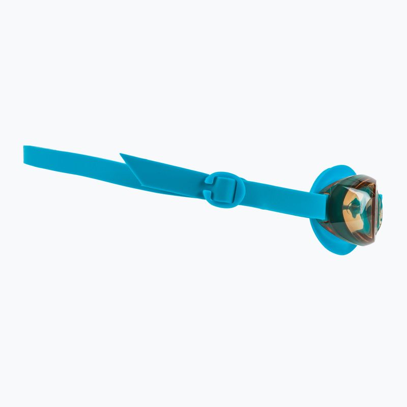 Vaikiški plaukimo akinia Speedo Kids Jet 2.0 azure blue/parrot 3