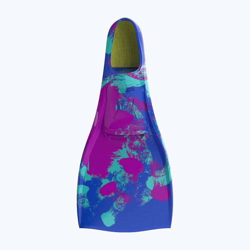 Plaukimo pelekai Speedo Long Blade cobalt pop/diva/arctic glass