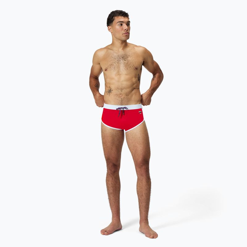 Vyriškos glaudės Speedo Jetstream Retro Logo Brief high risk red 2