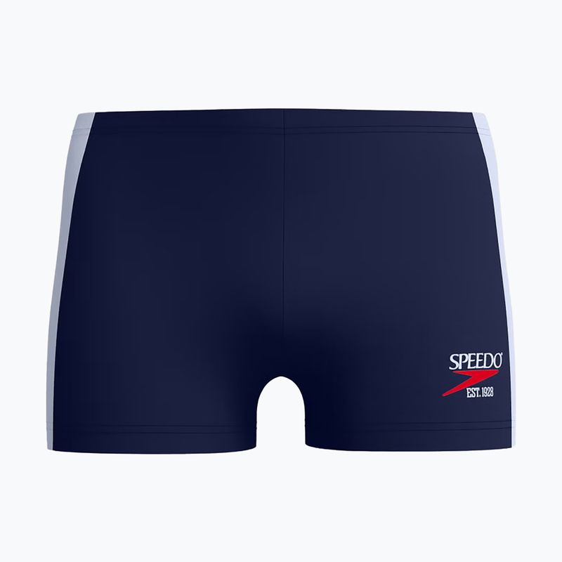 Vyriškos plaukimo trumpikės Speedo Colorblock Square Leg peacot 5