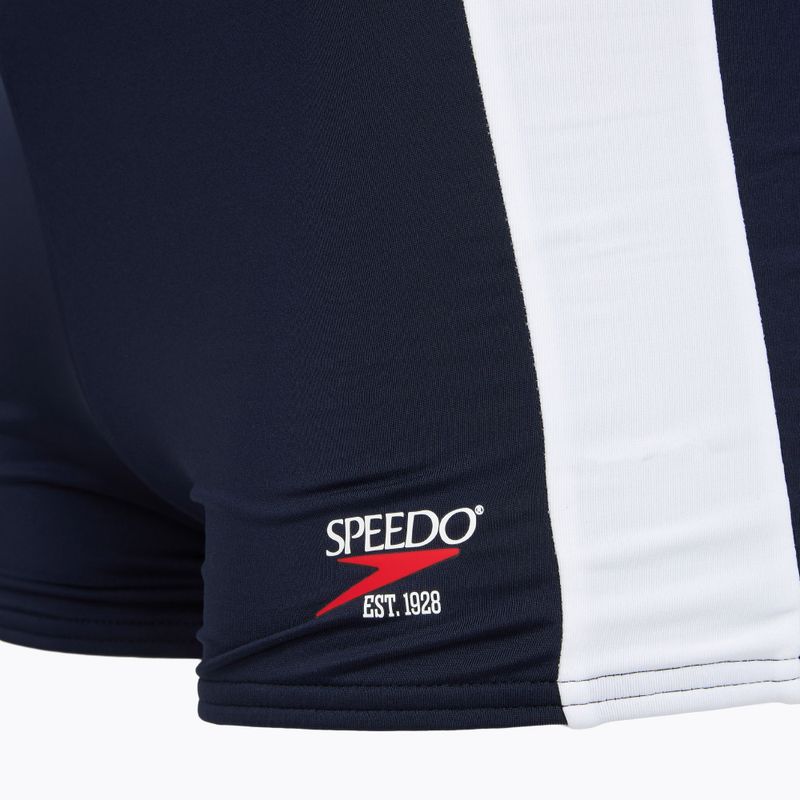 Vyriškos plaukimo trumpikės Speedo Colorblock Square Leg peacot 3