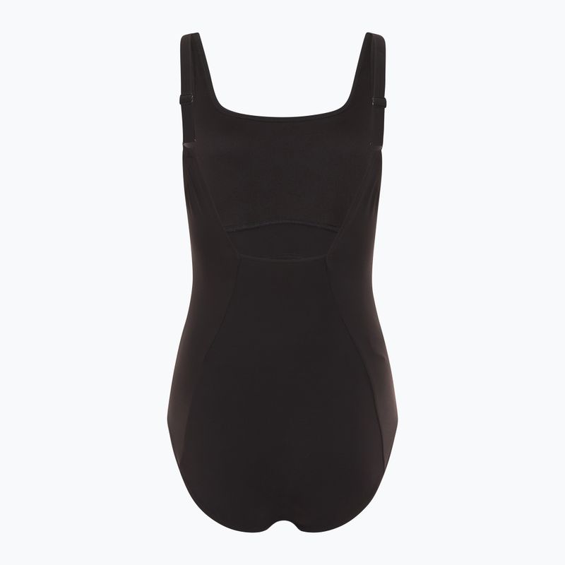 Moteriškas vientisas plaukimo kostiumas Speedo New Contour Eclipse anthracite 2