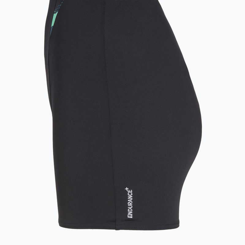 Moteriškas vientisas maudymosi kostiumėlis Speedo HyperBoom Splice Legsuit dark teal 4