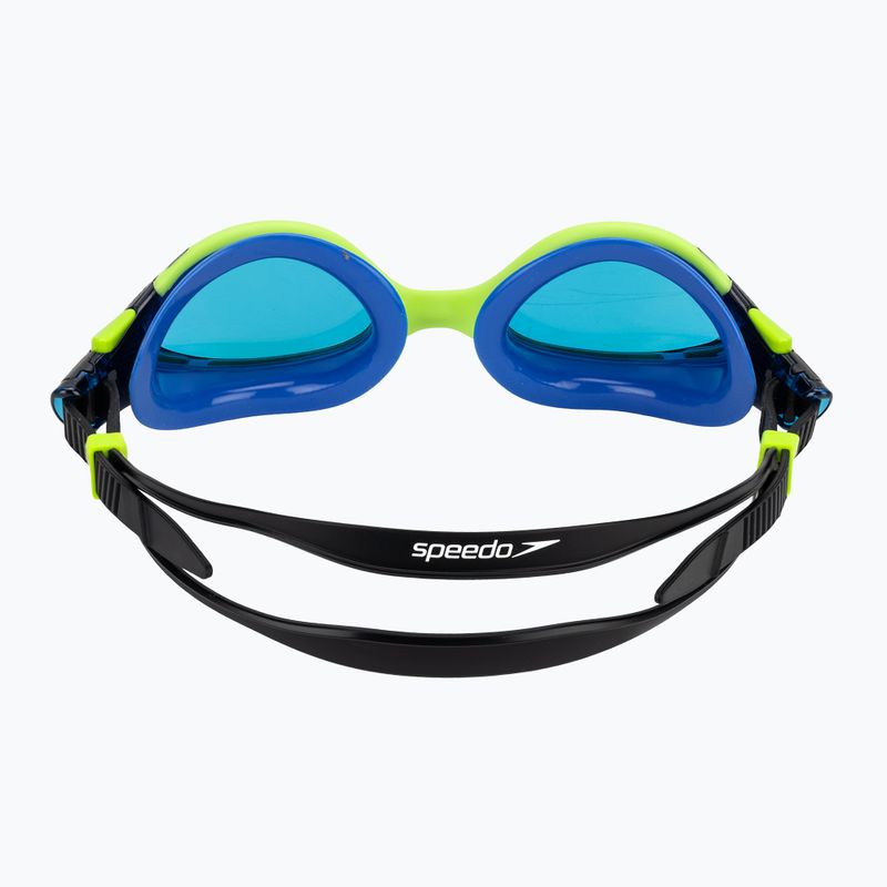 Plaukimo akiniai Speedo Biofuse 2.0 Mirror electric lime / cobalt / iris mirror 4