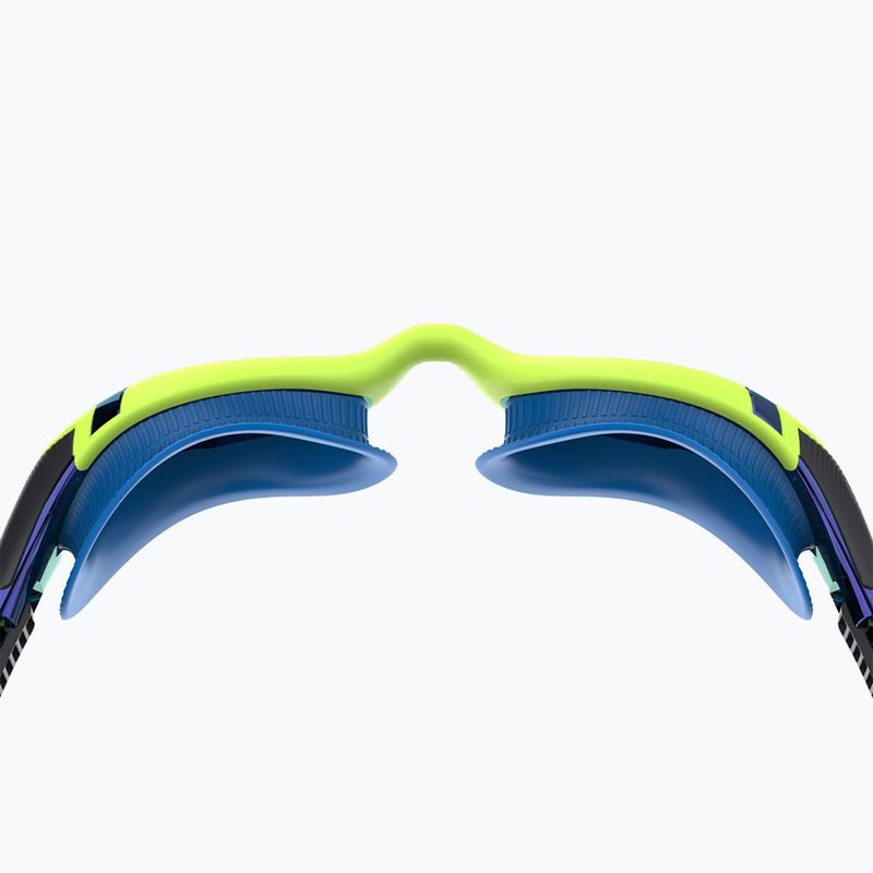 Plaukimo akiniai Speedo Biofuse 2.0 Mirror electric lime / cobalt / iris mirror 3