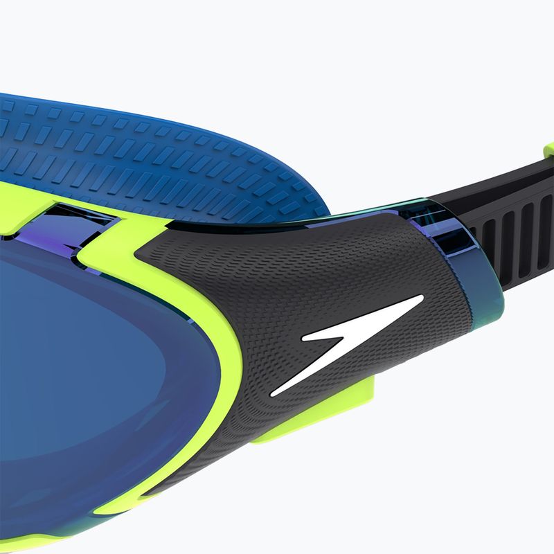 Plaukimo akiniai Speedo Biofuse 2.0 Mirror electric lime / cobalt / iris mirror 5
