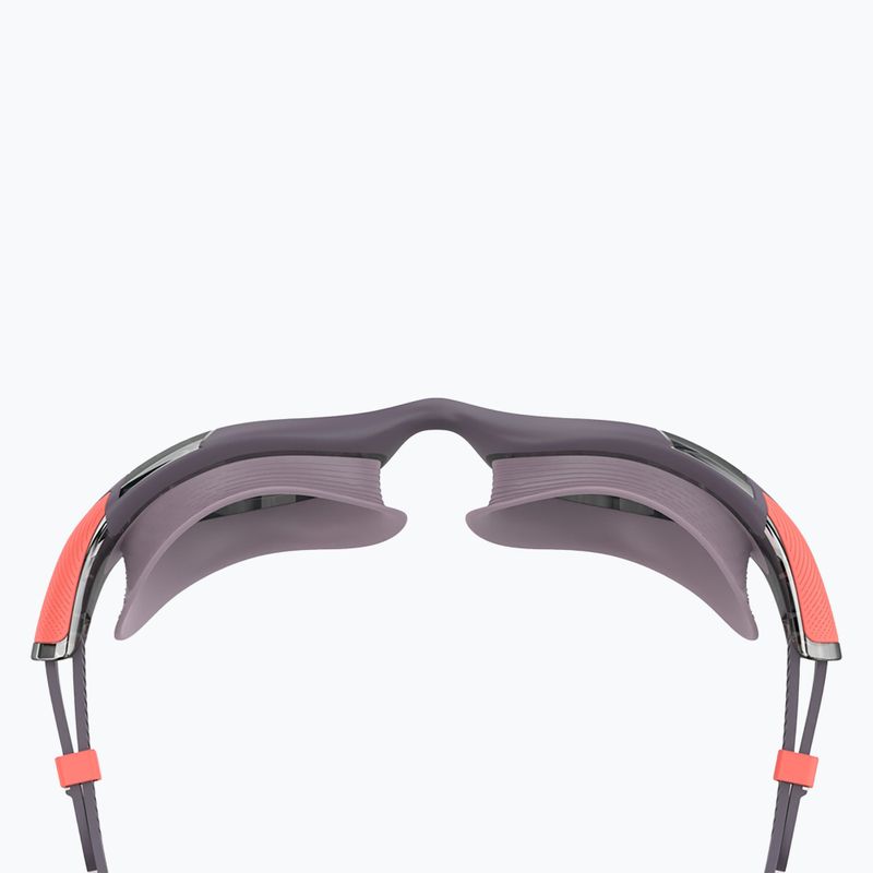Moteriški plaukimo akiniai Speedo Biofuse 2.0 Mirror vintage fog / steel / silver mirror 3